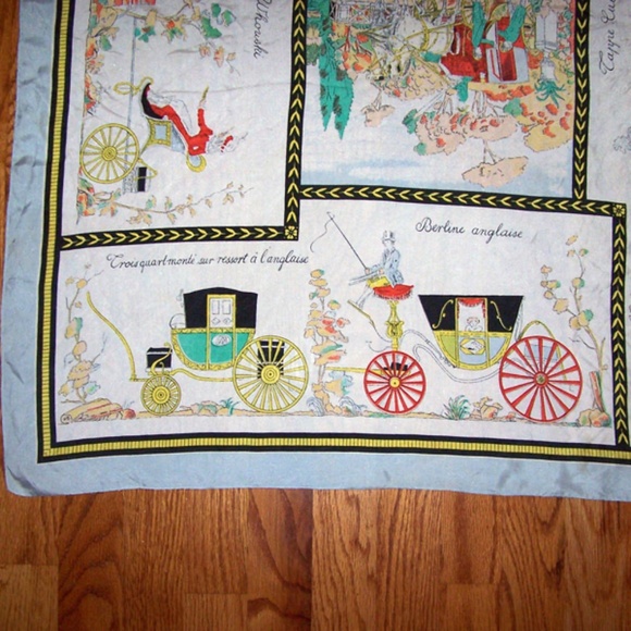 VTG - Look-A-like Carré Hermès - "Diligences" - Picture 3 of 7